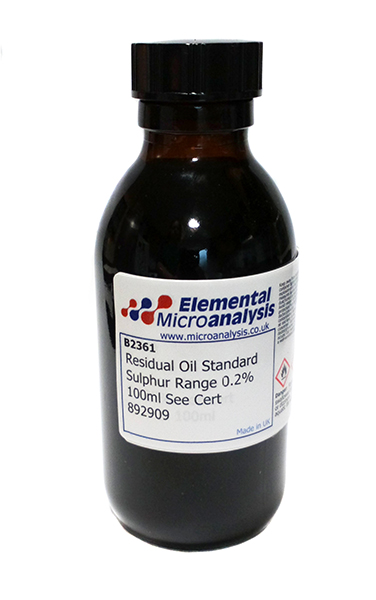 Residual-Oil-Standard-Sulphur-Range-0.2--100ml-See-Cert-892423

Petroleum-Distillates-N.O.S-3-UN1268